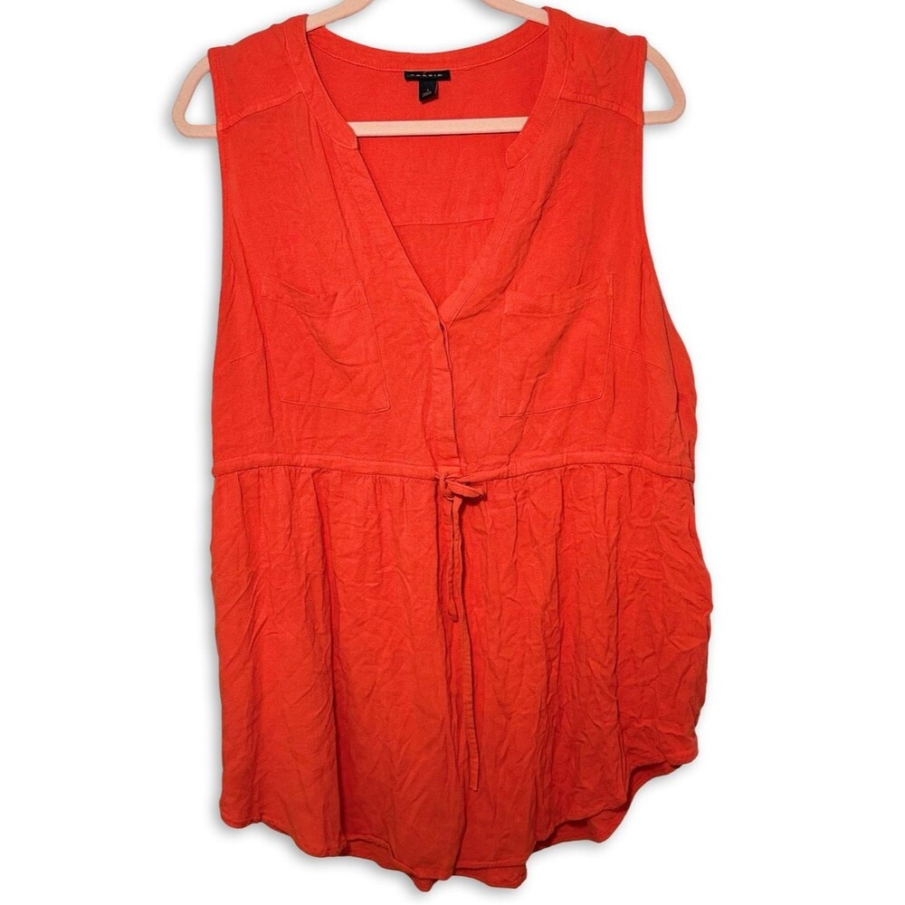 torrid casual summer sleeveless tank EUC